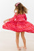 Hearts & Hugs 3/4 Sleeve Pocket Twirl Dress-Mila & Rose ®