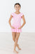 Bubblegum Pink S/S Twirl Leotard-Mila & Rose ®