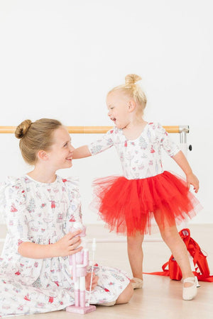 Clara's Christmas 3/4 Tutu Leotard-Mila & Rose ®