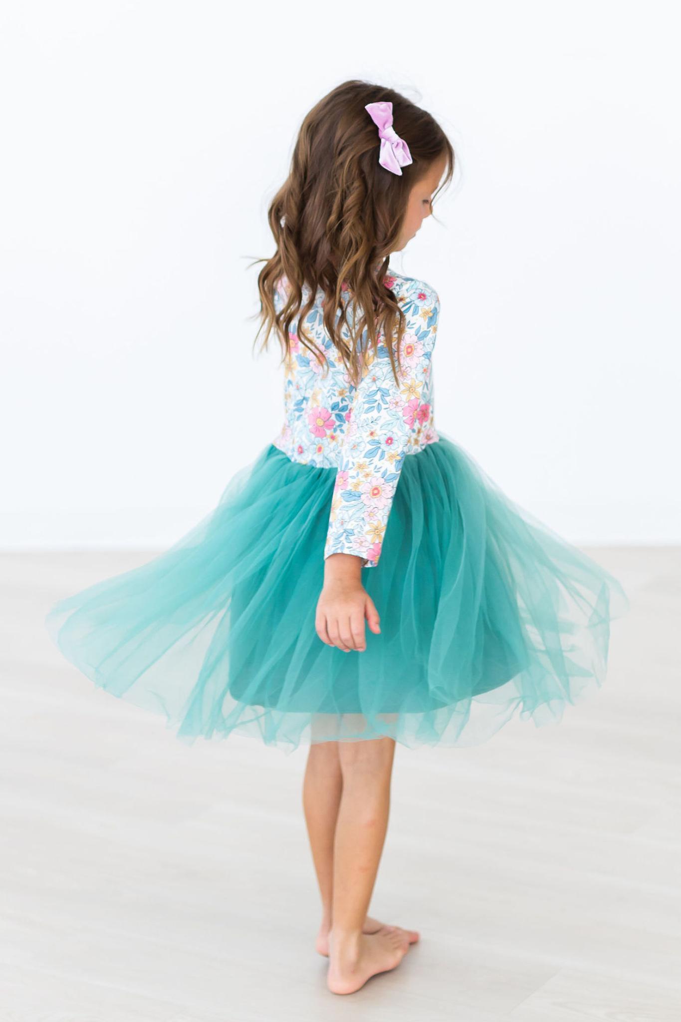 Teal 2024 tutu dress