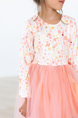 Wild Paintbrushes L/S Tutu Dress-Mila & Rose ®