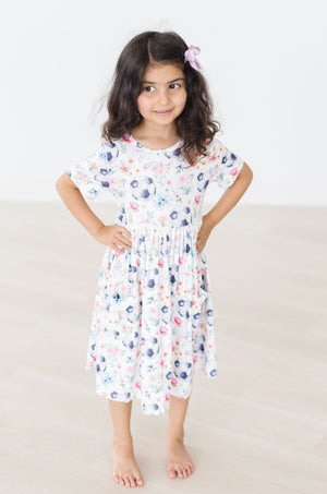 Soccer Sweetie S/S Pocket Twirl Dress-Mila & Rose ®