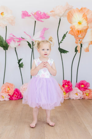 Summer Daisies Tank Tutu Dress-Mila & Rose ®