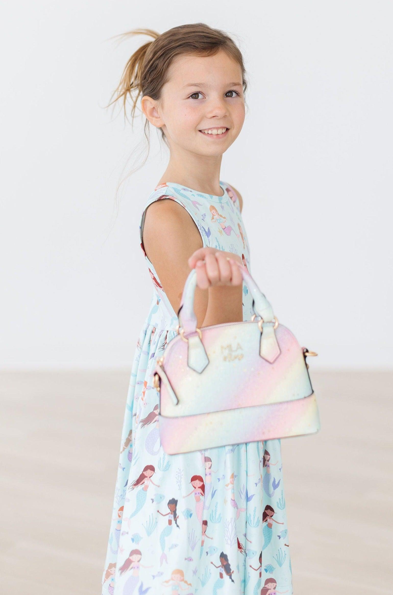 Unicorn Glitter Girl's Crossbody Purse-Mila & Rose ®