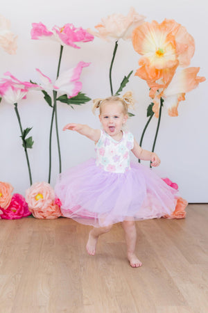 Summer Daisies Tank Tutu Dress-Mila & Rose ®