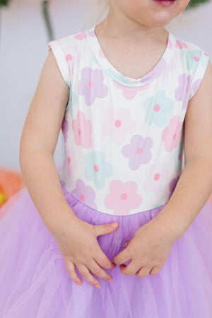 Summer Daisies Tank Tutu Dress-Mila & Rose ®