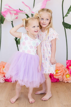 Summer Daisies Tank Tutu Dress-Mila & Rose ®