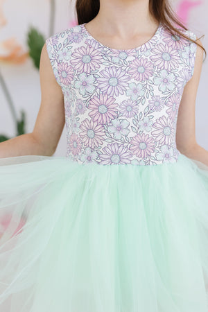 Blush & Bloom Tank Tutu Dress-Mila & Rose ®