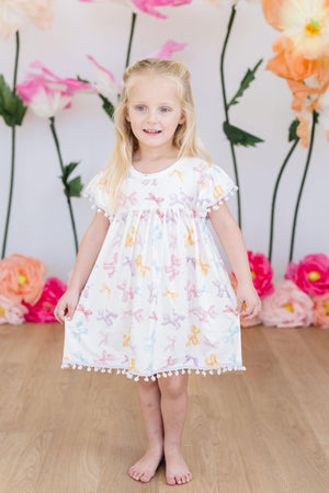 Balloon Animals Pom Pom Dress-Mila & Rose ®