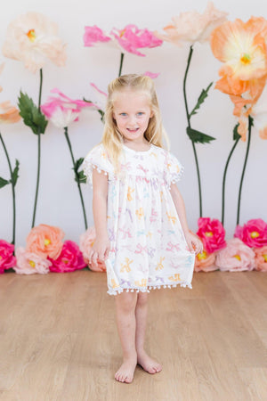 Balloon Animals Pom Pom Dress-Mila & Rose ®