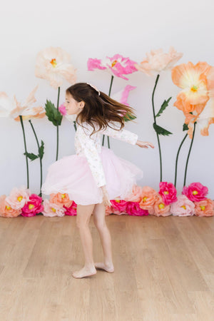 Bunny Bliss L/S Tutu Dress-Mila & Rose ®