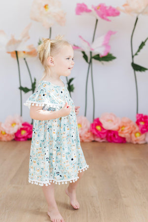 Furry Friends Pom Pom Dress-Mila & Rose ®