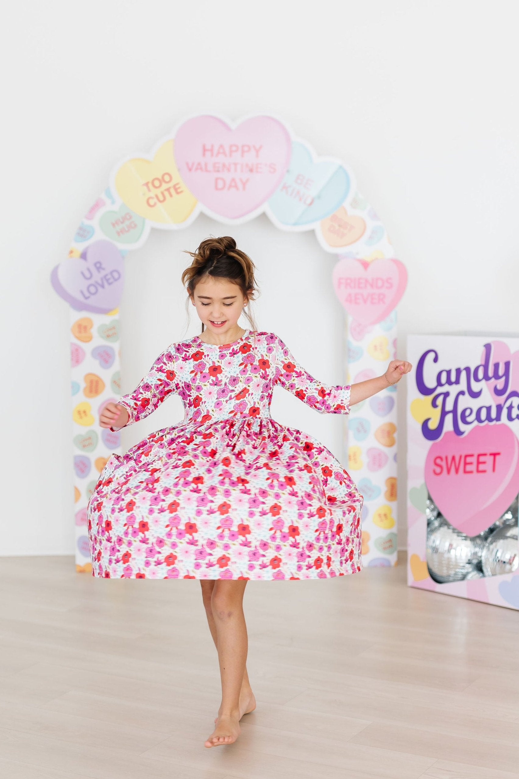 Secret Garden 3/4 Pocket Twirl Dress-Mila & Rose ®