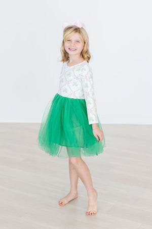 Clover Cutie L/S Tutu Dress-Mila & Rose ®