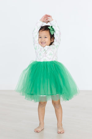 Clover Cutie L/S Tutu Dress-Mila & Rose ®