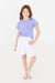 Periwinkle Ruffle Pocket Tee-Mila & Rose ®