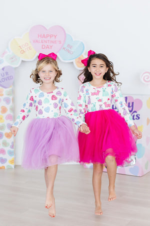 I Chews You L/S Tutu Dress-Mila & Rose ®