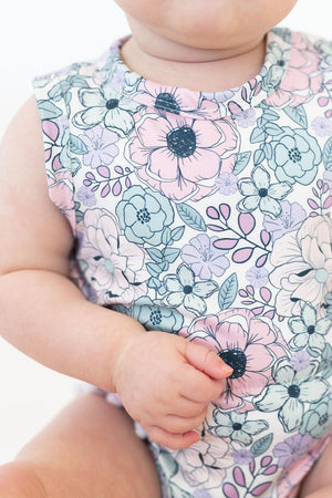 Garden Grace Pom Pom Romper-Mila & Rose ®