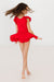 Red S/S Twirl Leotard-Mila & Rose ®