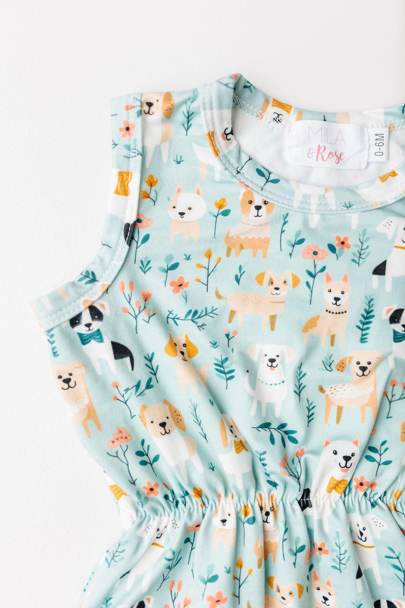 Furry Friends Pom Pom Romper-Mila & Rose ®