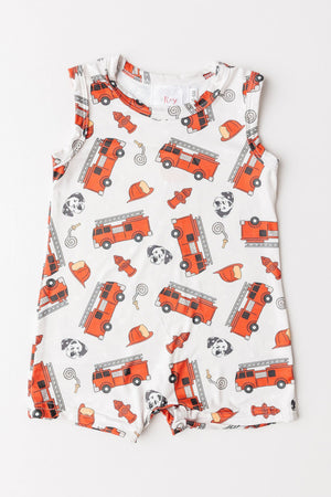 Firetrucks Shorty One-Piece-Mila & Rose ®