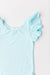 Aqua S/S Flutter Sleeve Leotard-Mila & Rose ®