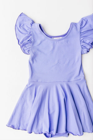 Periwinkle S/S Twirl Leotard-Mila & Rose ®