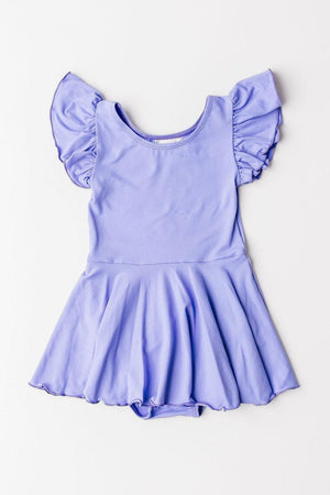 Periwinkle S/S Twirl Leotard-Mila & Rose ®