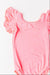 Neon Pink S/S Flutter Sleeve Leotard-Mila & Rose ®