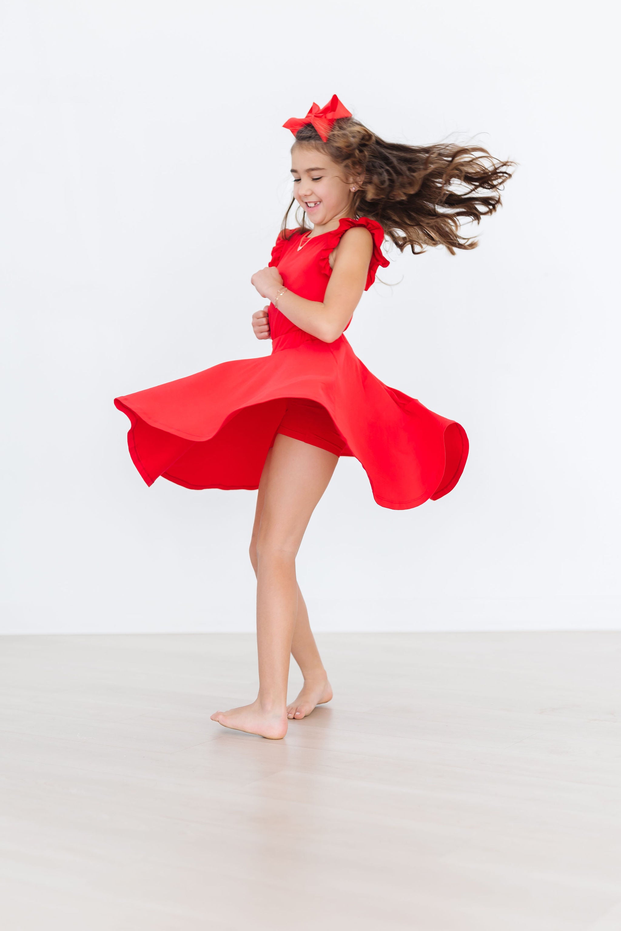 Red Twirl Skort-Mila & Rose ®