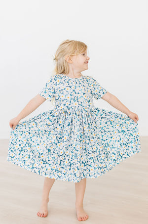 Oopsie Daisy S/S Twirl Dress-Mila & Rose ®