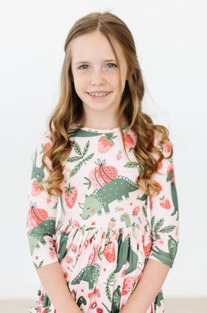 Hear Me Roar Pocket Twirl Dress-Mila & Rose ®