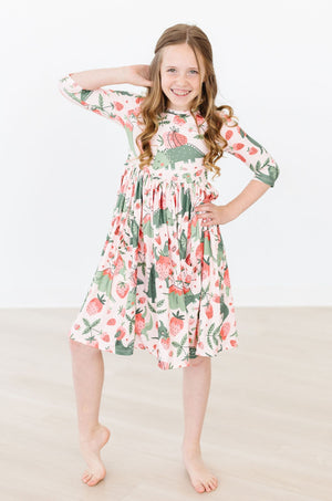 Hear Me Roar Pocket Twirl Dress-Mila & Rose ®