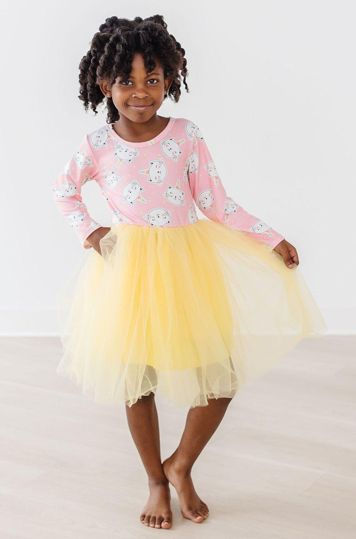 Girls hotsell yellow tutu