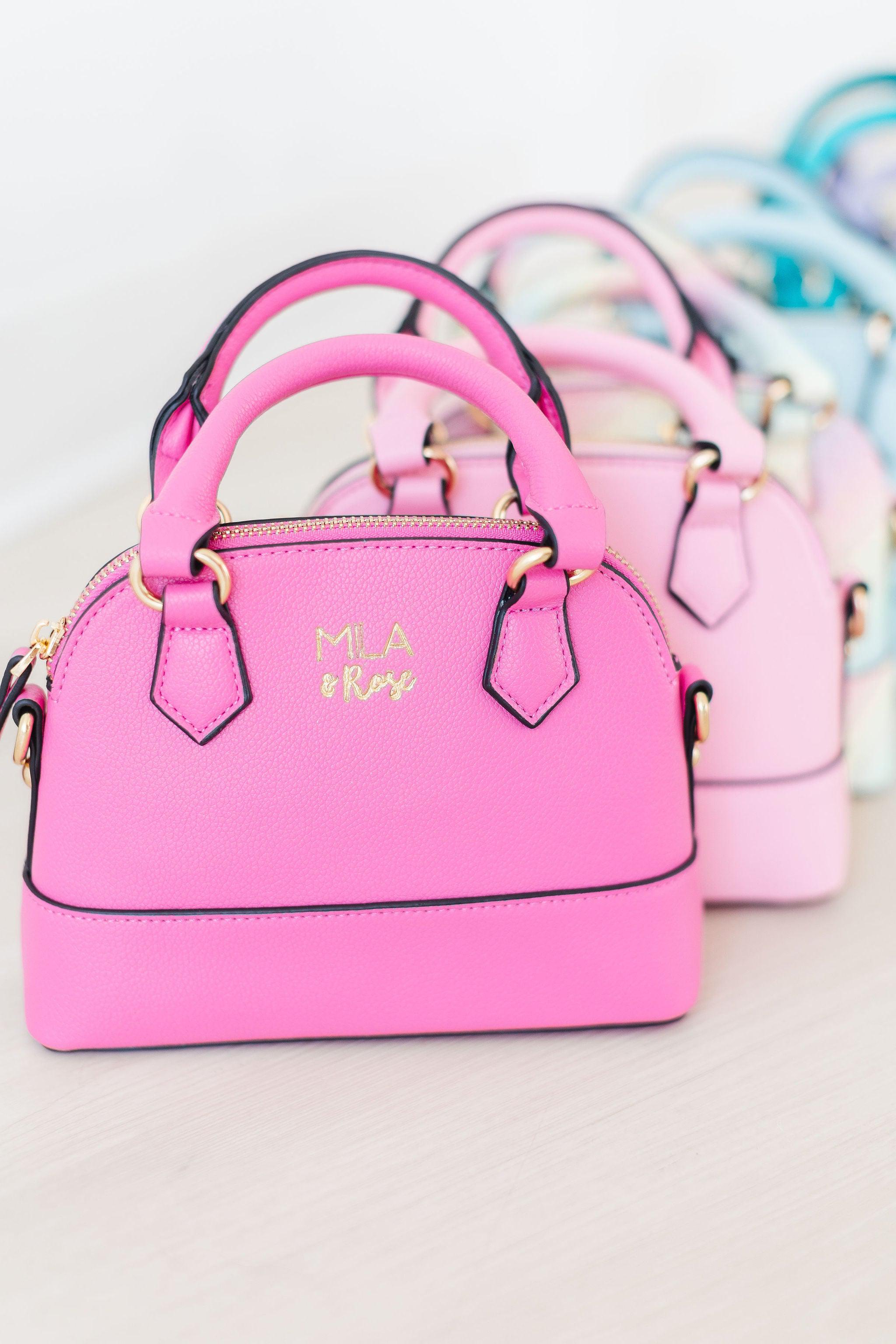 Hot pink purses sale