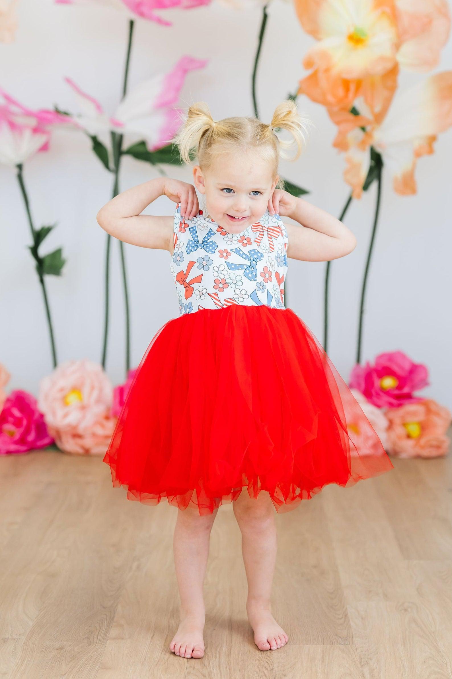 Yankee Doodle Darling Tank Tutu Dress-Mila & Rose ®