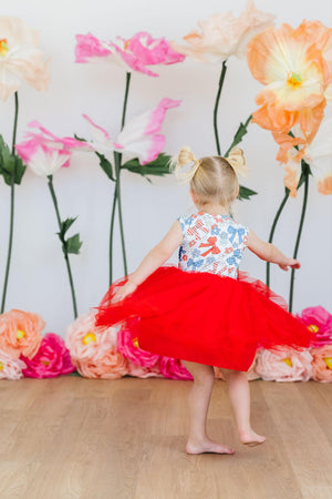 Yankee Doodle Darling Tank Tutu Dress-Mila & Rose ®