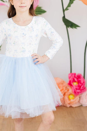 English Garden L/S Tutu Dress-Mila & Rose ®