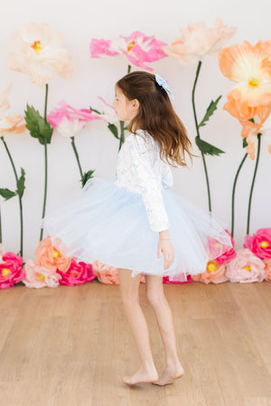 English Garden L/S Tutu Dress-Mila & Rose ®