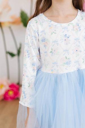 English Garden L/S Tutu Dress-Mila & Rose ®