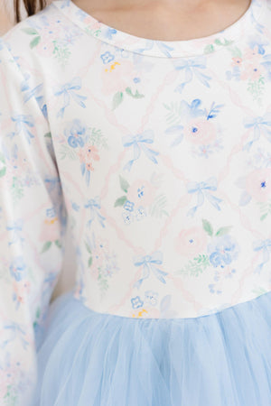 English Garden L/S Tutu Dress-Mila & Rose ®