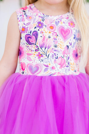 Purple Perfection Tank Tutu Dress-Mila & Rose ®