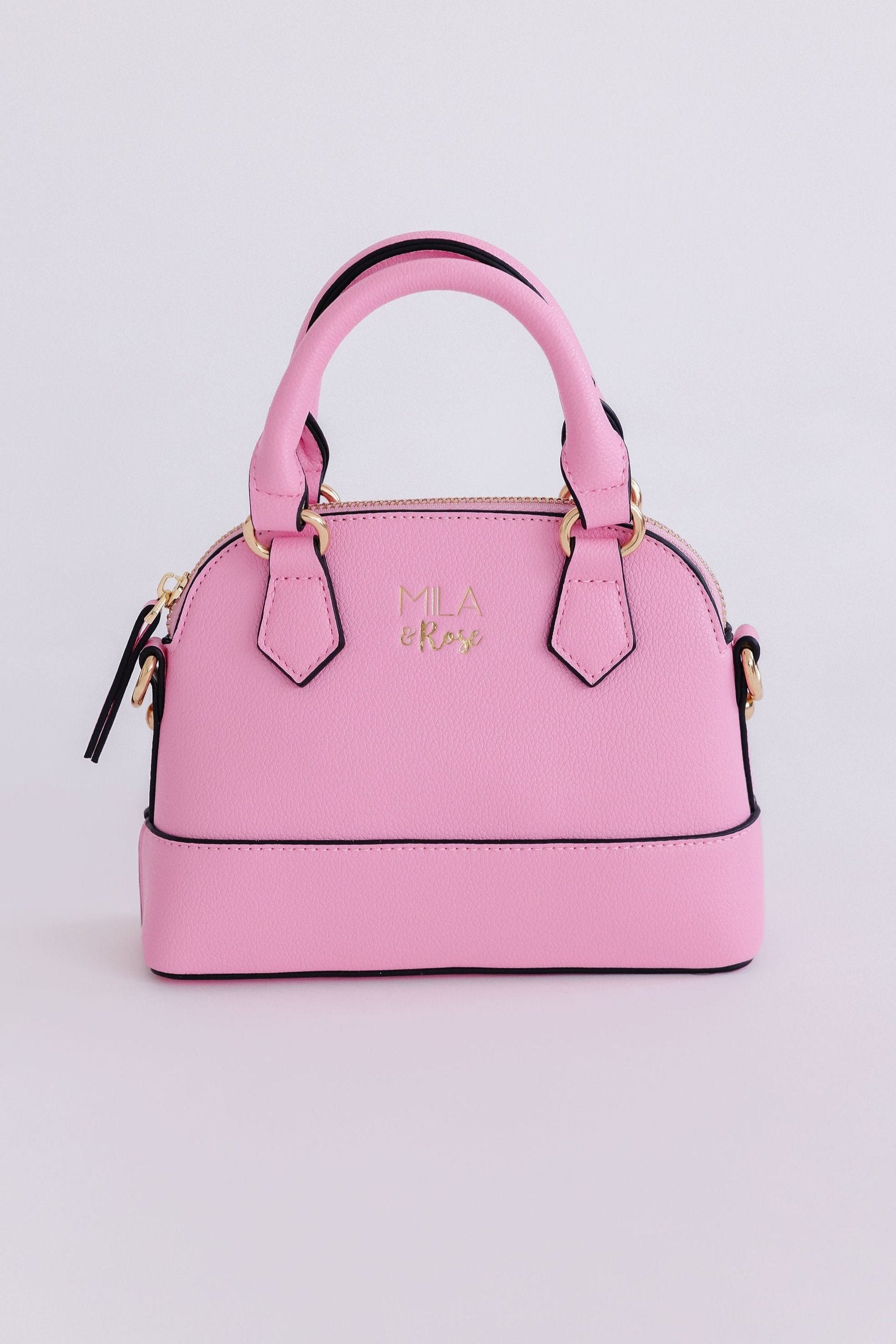 Bubblegum pink handbag sale