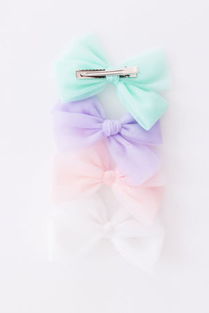 Tulle Hair Bow-Mila & Rose ®