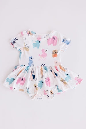 Puppy Pals S/S Twirl Bodysuit-Mila & Rose ®