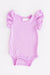 Bright Lilac S/S Flutter Bodysuit-Mila & Rose ®