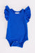 Royal Blue S/S Flutter Bodysuit-Mila & Rose ®