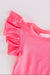 Neon Pink S/S Flutter Bodysuit-Mila & Rose ®