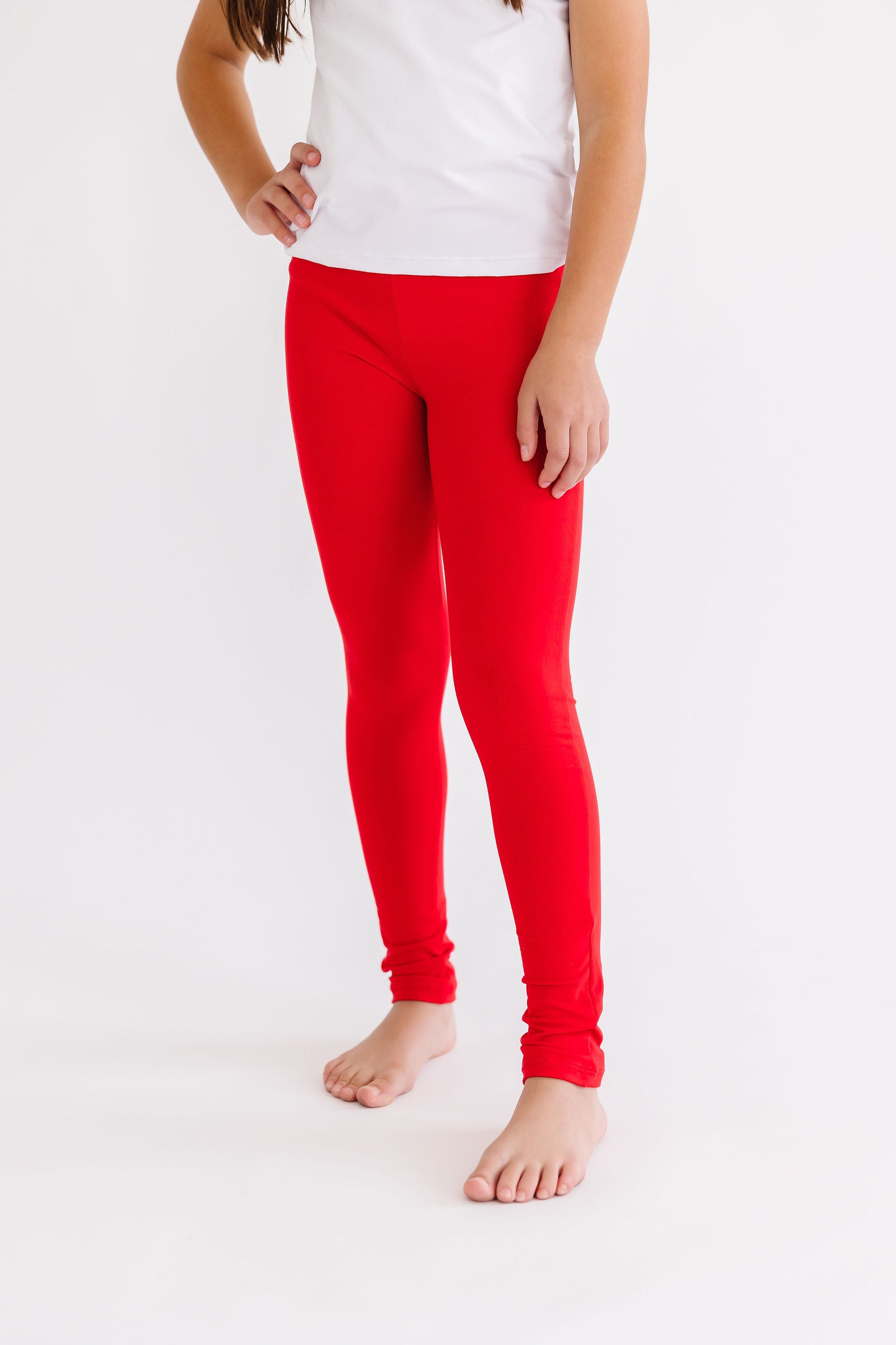 Red Leggings-Mila & Rose ®