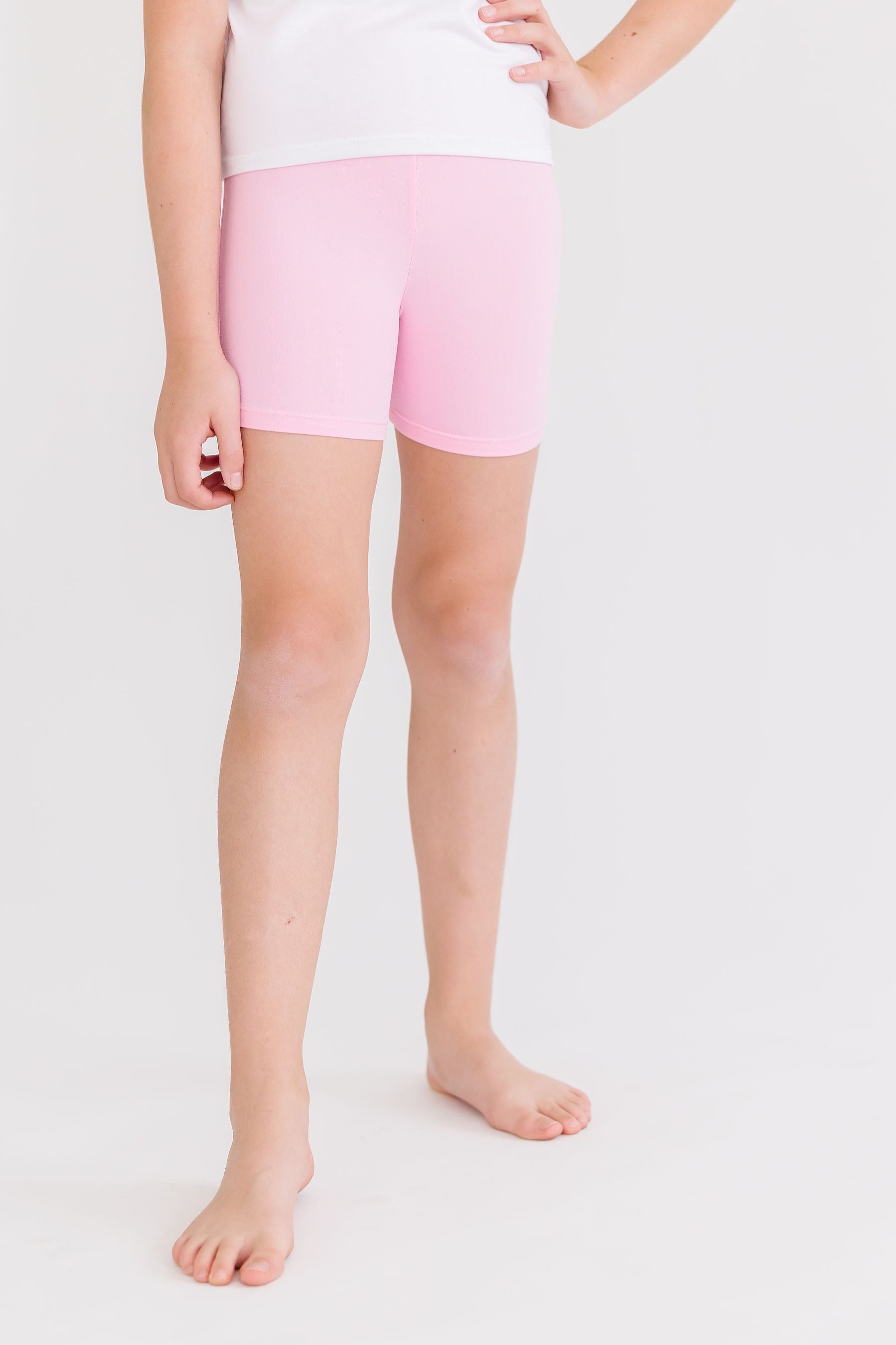 Bubblegum Pink Twirl Shorts-Mila & Rose ®